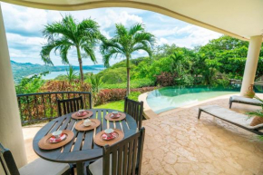 Hacienda-style villa with pool and sweeping ocean views in hills above Potrero
